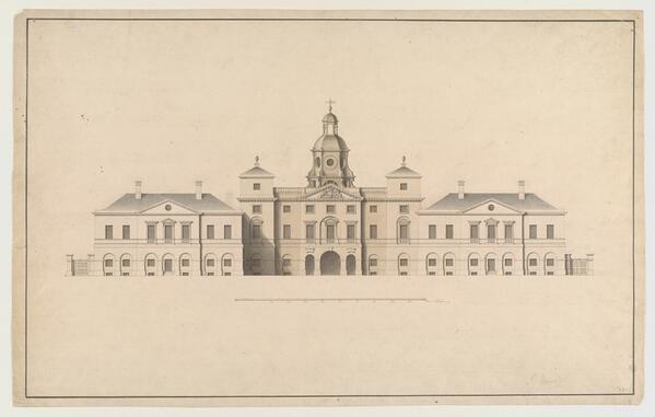 Calling all #WilliamKent fans! Did ye know I designed two major #London public buildings? #HorseGuards #TheTreasury