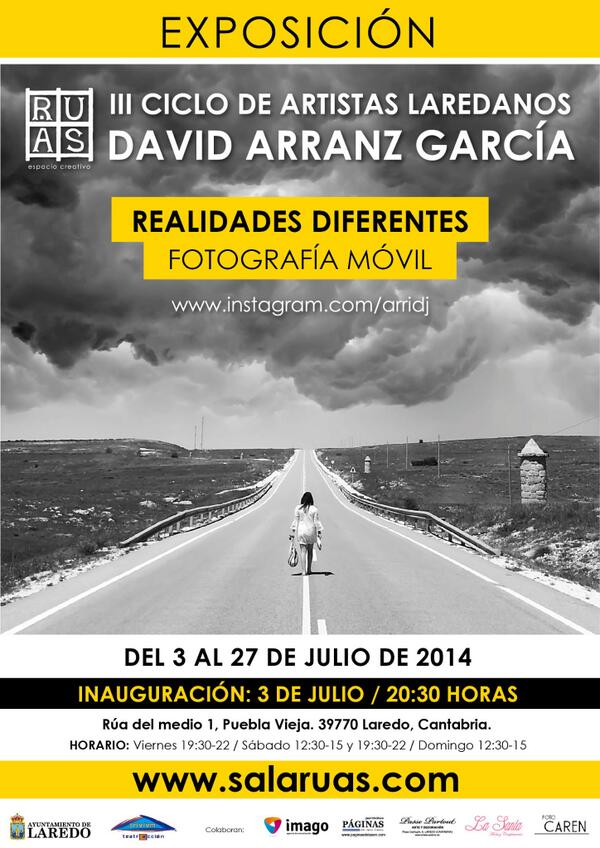 Este jueves inauguramos #exposición con <a href="/arridj/">David Arranz</a> y su #fotografíamovil. ¡No os lo perdáis!