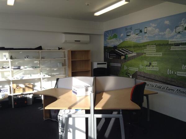 SmartFarmSys's tweet image. New office move done and dusted. Here are a few photos, not as awesome as a farm though.
Now we off to CHCh.