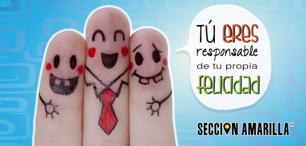seccionamarilla's tweet photo. No deposites en nadie más tu felicidad. http://t.co/lFkbYLg93F