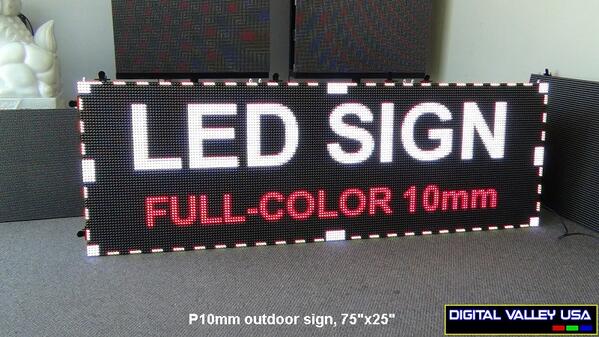 Digital_Valley's tweet image. 25" Outdoor LED video wall panel (10mm pitch) #LEDVideoPanel