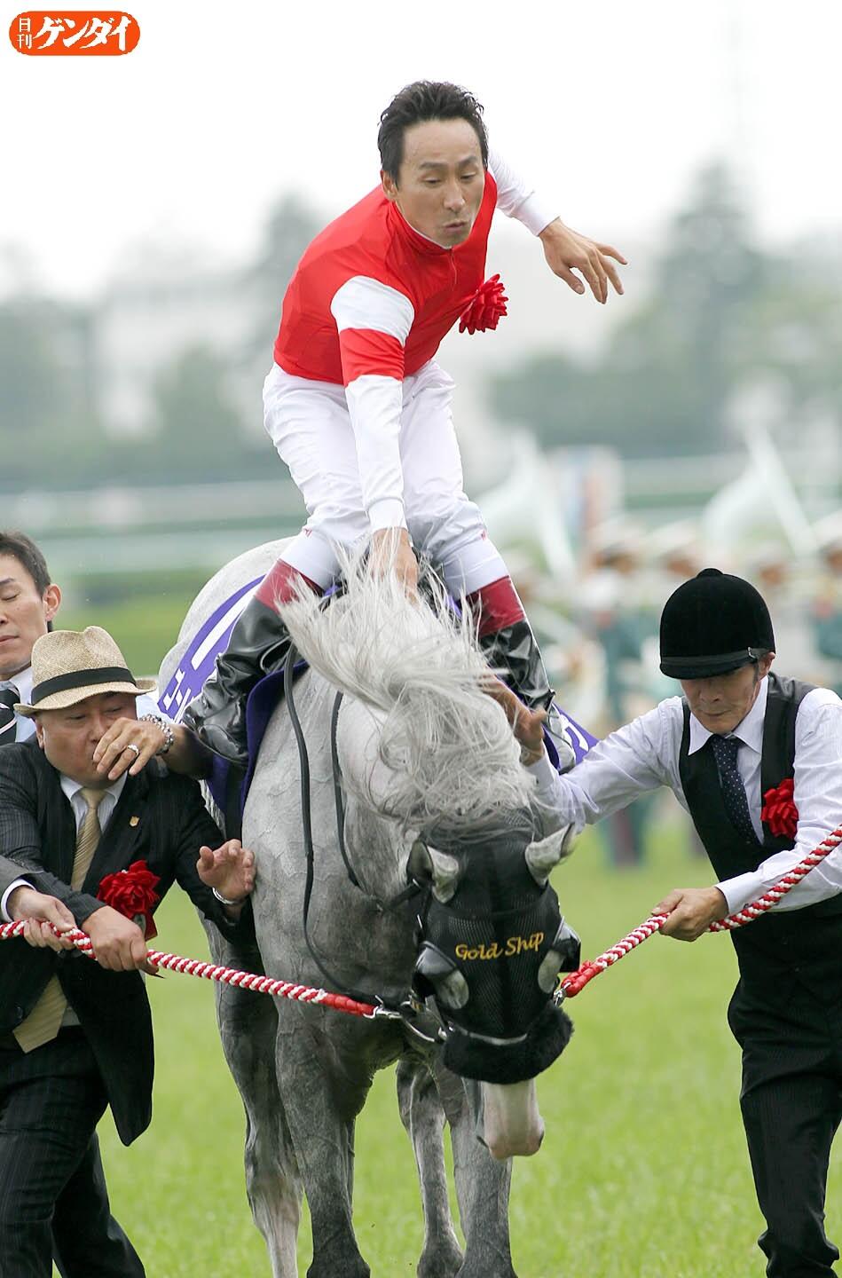 ゴールドシップ　2014年 宝塚記念　横山典弘 競馬写真】2014年 第55回宝塚記念(GI) ゴールドシップ – 【馬空