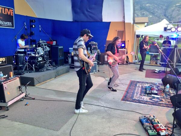 <a href="/yukonblonde/">Yukon Blonde</a> rocking the desert <a href="/desertlivefest/">Desert Live</a>