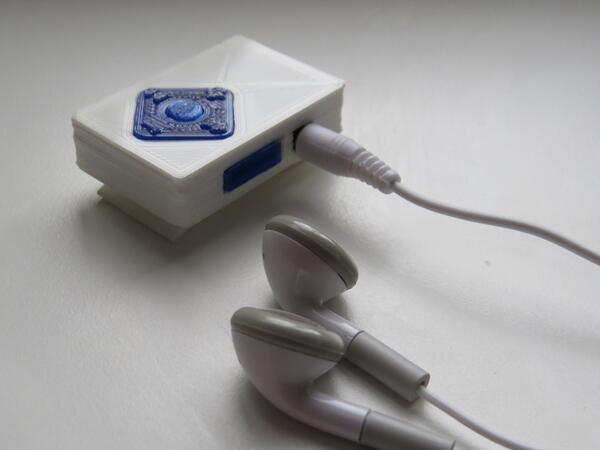 3D print and assemble your own personal MP3 Player! #3Dprinting #project3dprint