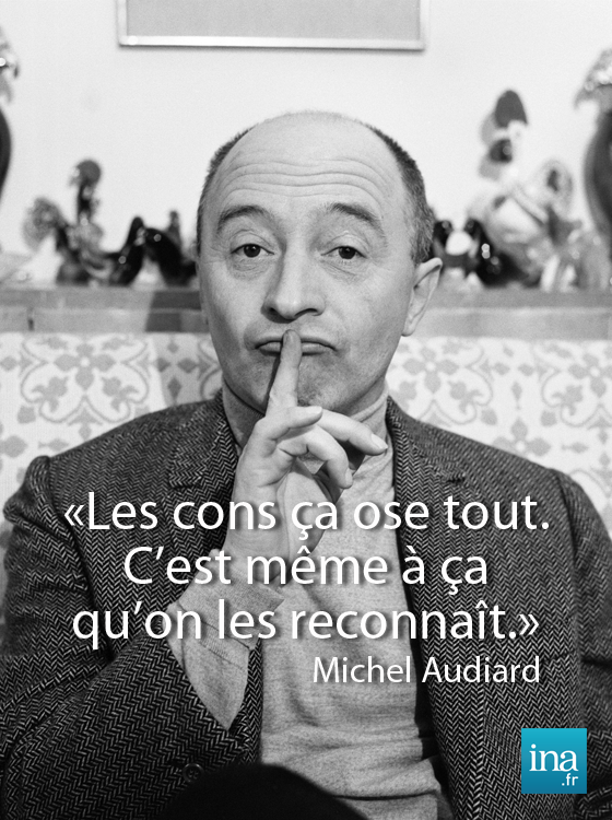 Inafr_officiel's tweet photo. Réplique culte par Michel Audiard 
http://t.co/uCzEbl7mqh
#archives #cinema http://t.co/yyECfYP8IO