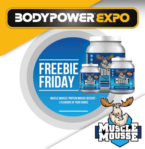 BodyPowerExpo's tweet photo. Courtesy of @MuscleMousse , we have a tub of Protein Mousse Dessert to giveaway. RT to enter! Winner selected Friday http://t.co/2f1OBtmvc4