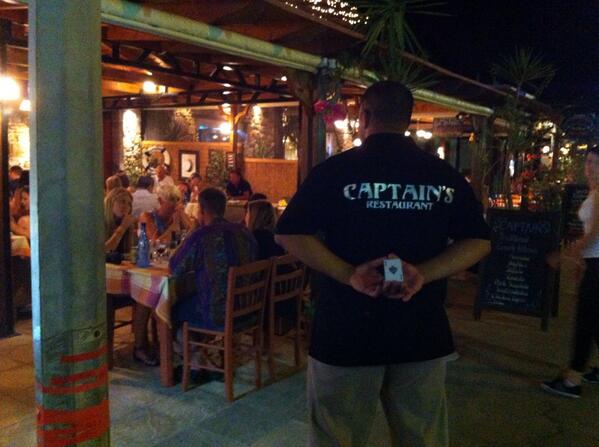 Captains on another busy night!!! #kos2014 #kardamena