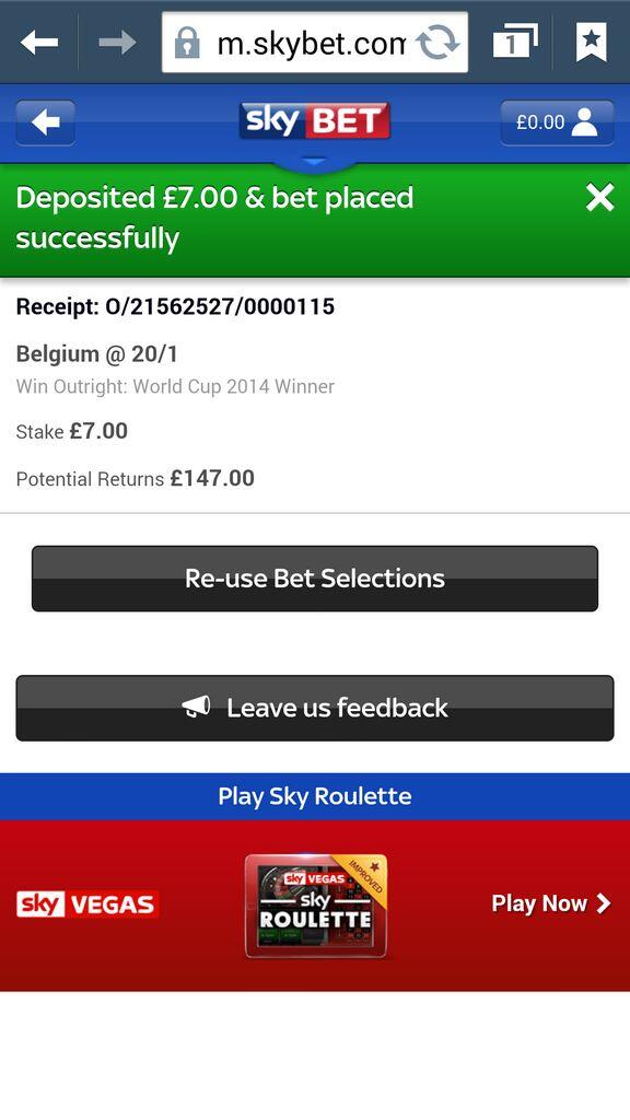 Put my money where my mouth is