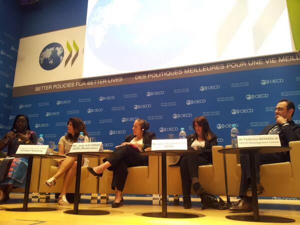 estelle_loiseau's tweet image. HL panel with Nestorine Sangare, Magdalena Sepulveda Carmona,  @JulieTKatzman, @lfeatherstone @FBonaglia #DEVweek2014