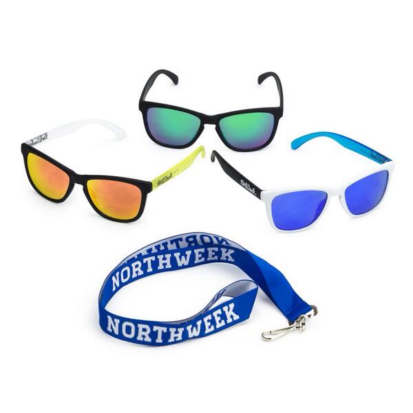 Northweek's tweet photo. ¡NUEVO SORTEO! Regalamos 3 gafas de sol #Northweek + lanyard. Para participar síguenos + RT -> http://t.co/vvVAwrvgpm http://t.co/5P1gYErplj