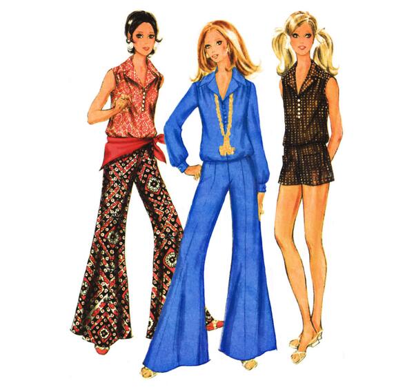 DelishPatterns's tweet image. Sew 1969 Bell Bottoms or Short Shorts #60sPattern #1969Pattern #SewBellBottoms #SewEtsy #Etsy etsy.com/listing/155411…