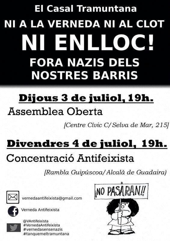 Kasalet's tweet image. #VernedaAntifeixista
#ForaNazis
via @MonikaBruixa
