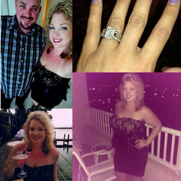 DebATalbot's tweet photo. Congrats to my beautiful daughter Haley and soon to be son-in-law Eddie. http://t.co/ywOuicDdem