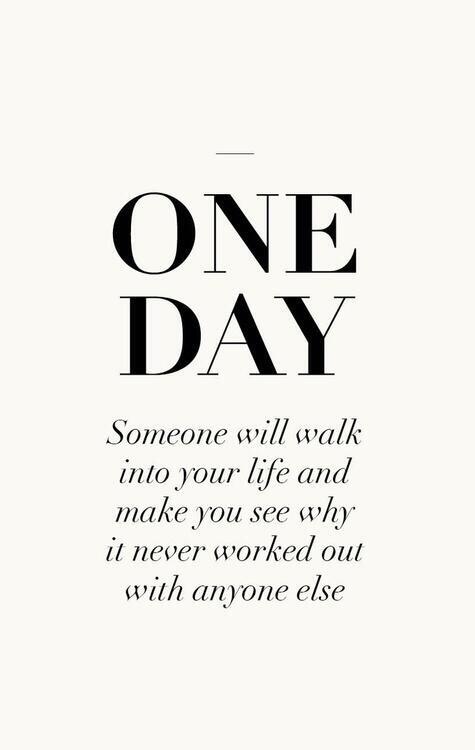 WisdomWealth_'s tweet photo. #FinallyRealized one day someone will walk into your life and make you see why it never worked out with anyone else. http://t.co/Xvjc3dzvev