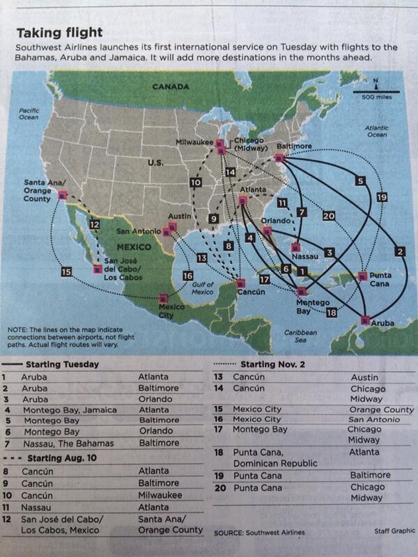 southwest airlines hub cities southwest airlines hub cities