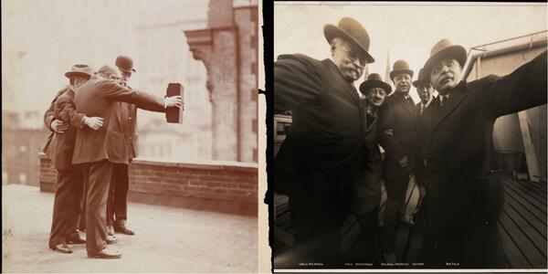 HitWithHistory's tweet image. President #Selfie-1920s