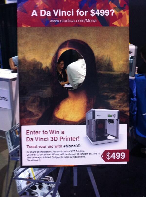NCSSTech's tweet image. #mona3d would be great to have a Da Vin