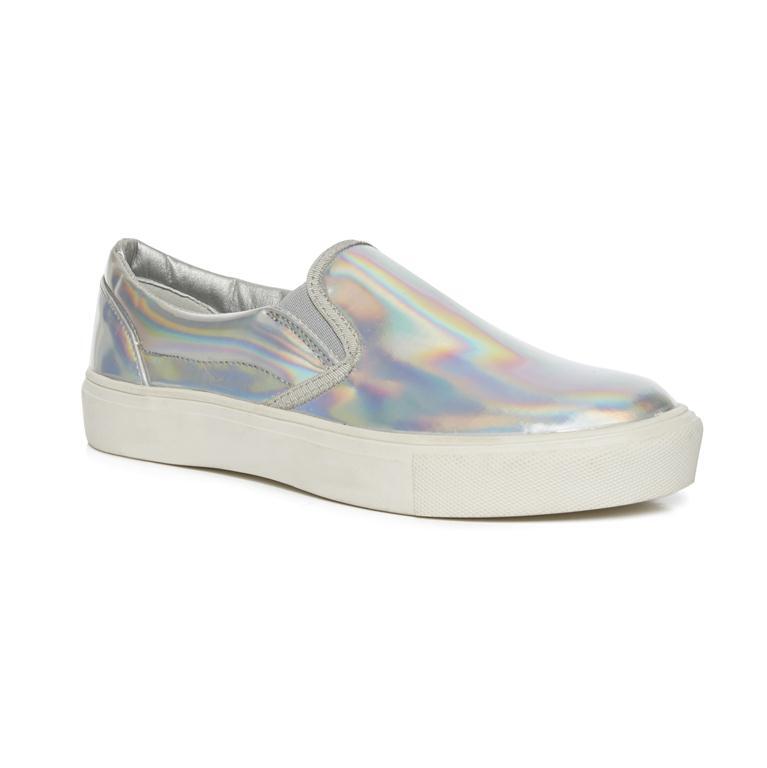Holographic slip hotsell on shoes