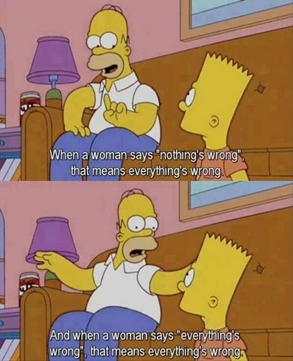 MensHumor's tweet photo. When a woman says... http://t.co/PPPhbdE14s