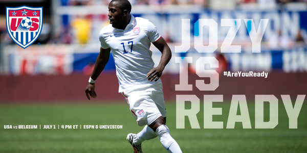 ESPNFC's tweet photo. BREAKING: @ussoccer announce Jozy Altidore is "ready and available" for tomorrow's match against #BEL http://t.co/nUqVdUqIF9
