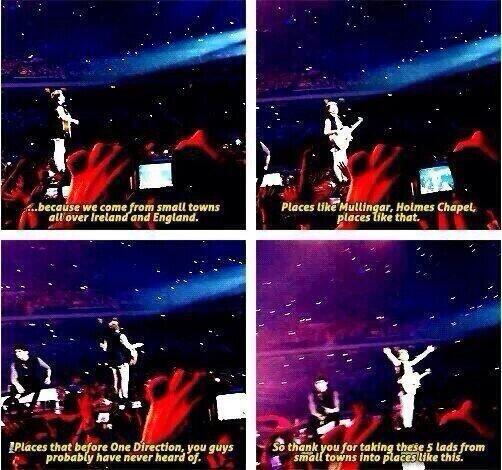 takemeawayniall's tweet image. "Quindi grazie per avere portato questi 5 ragazzi da piccole città a posti come questo."

Niall a #SanSiro. #WWATour