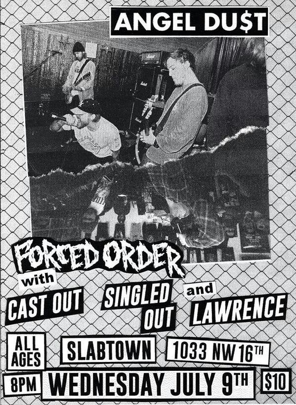 This is <a href="/castoutnw/">Cast Out</a> next show. Wednesday. Portland.