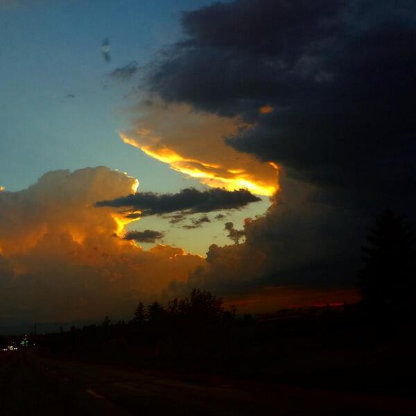 HighHeelNerd's tweet image. Colorado summer night #5280love