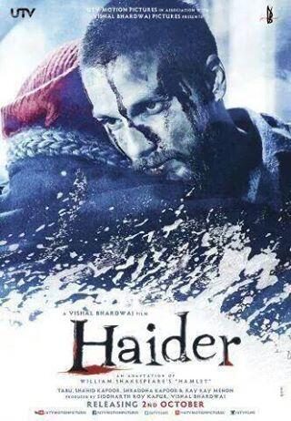 SachinmOfficial's tweet image. Amazing.. #HaiderFirstLook of @shahidkapoor