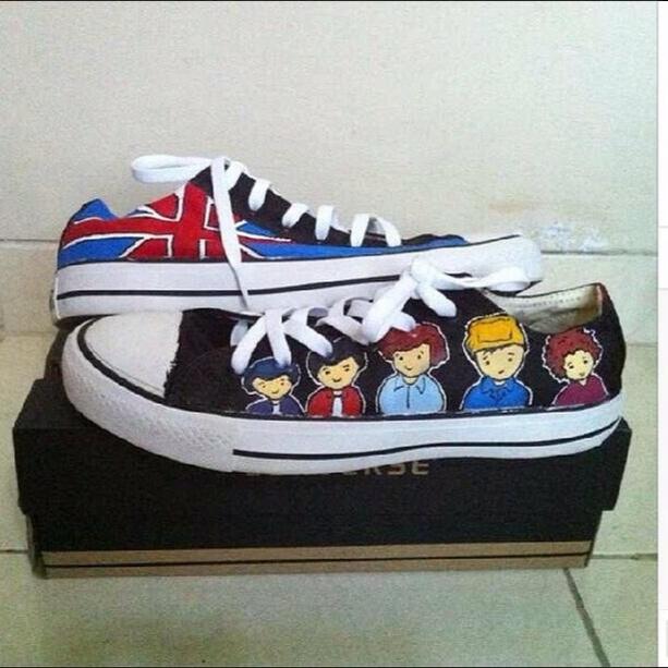 CEK FAV!! on Twitter: "Sepatu lukis jenis : CONVERSE ORI merk Converse