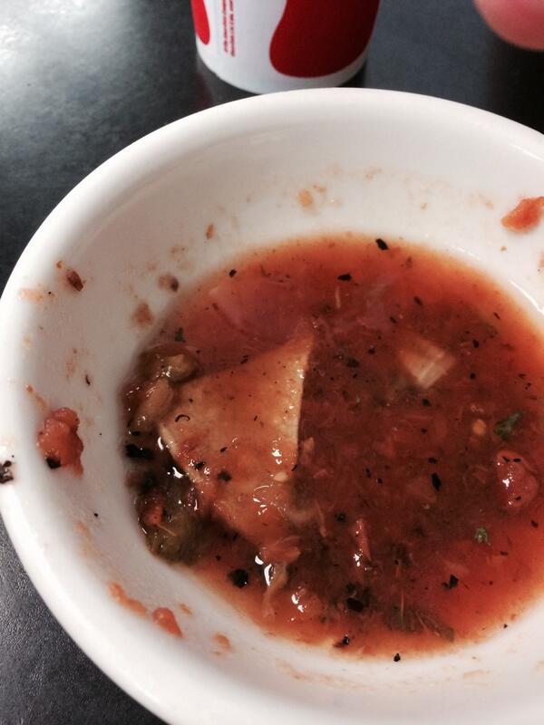 oldjaysee's tweet image. I dropped my chip in the salsa. I dun fuck&apos;d up yo  :(