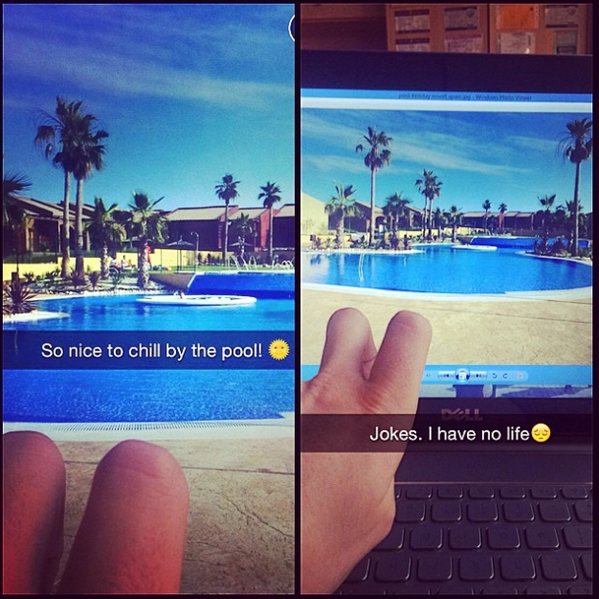 MensHumor's tweet photo. So nice to be by the pool... http://t.co/hYrPAJeQoo