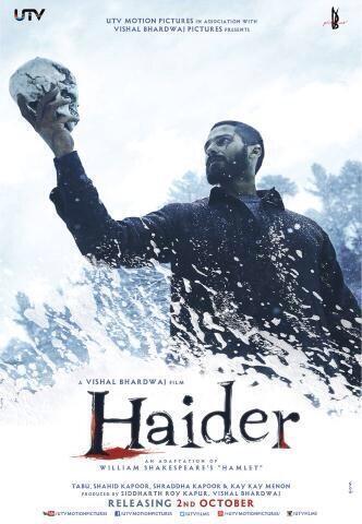 BOWorldwide's tweet photo. #BOCapsule EXCLUSIVE: 2nd Poster Of #ShahidKapoor Starrer #HAIDER! http://t.co/rLyk2RVD0t #HaiderFirstLookTomorrow http://t.co/CMaTzCvuRS