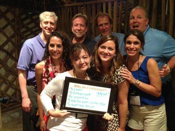 JeanieDarlingto's tweet image. Why do I volunteer? #PwC #ProjectBelize