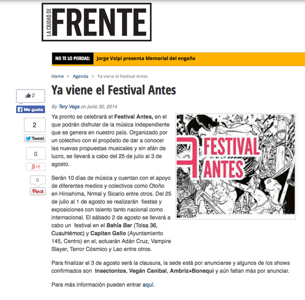 frente.com.mx/festival-antes/
#FestivalAntes