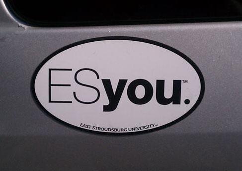 ESUWarriors's tweet photo. Warriors fans should start seeing these #ESyou magnets in and around town! http://t.co/kNCjRXC9DH