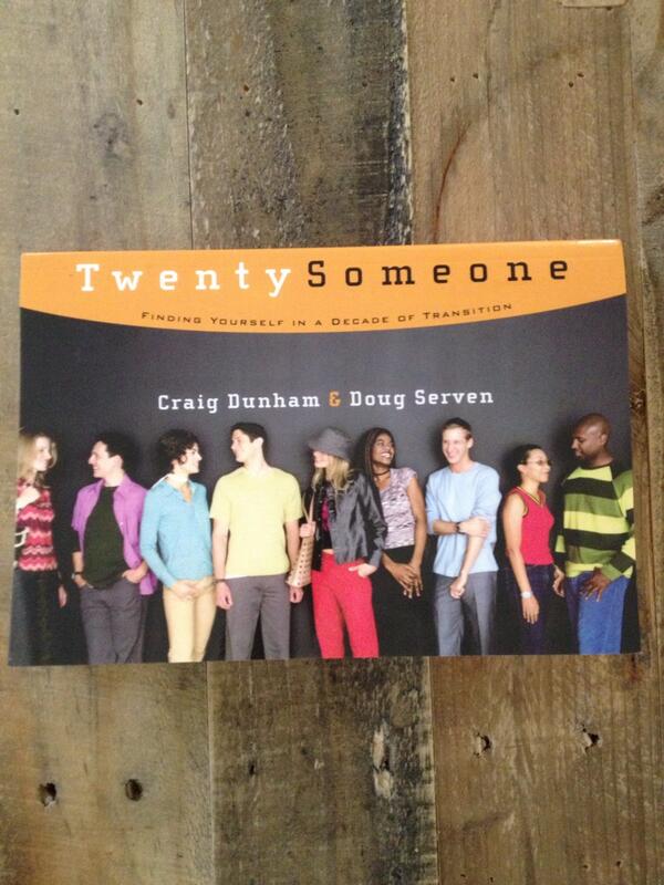 TMProject's tweet image. This just in from #TMProject friend Doug @Servenator // Twenty Someone: Finding Yourself In A Decade of Transition