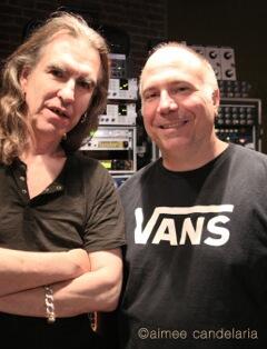 officialnma's tweet image. Mixing new NMA material in LA last week, #justinsullivan &amp;amp; Joe Barresi @Barresi_McDma :)