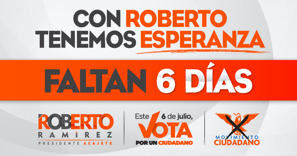 RobertoRamCer's tweet photo. Estamos a seis días de hacer historia en #Acajete. Es momento de luchar por el bienestar que nuestra familia merece. http://t.co/NgBllezT3g