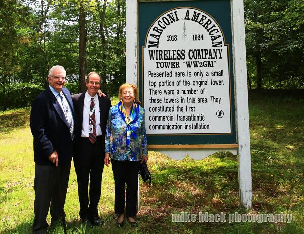 Elettra Marconi celebrates Centennial of <a href="/MarconiStation/">Marconi Station</a> Belmar at <a href="/InfoAgeMuseum/">InfoAge Science & History Museums</a> today! m.facebook.com/10150147571685…