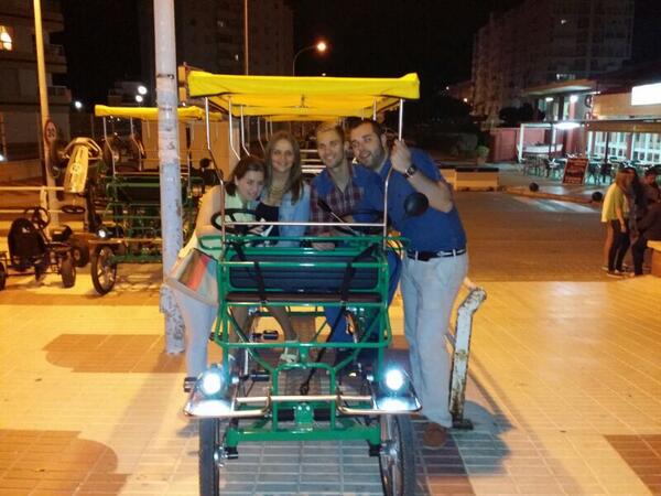 MariaSoledadTD's tweet photo. En el Puerto!!! @Julio11SG #Maria #Rafa @ciclotour http://t.co/lgdZtmoKKd