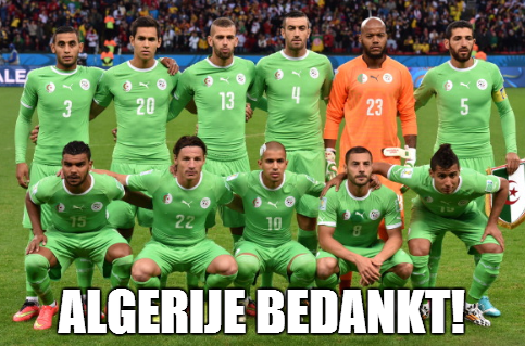 voetbalzonenl's tweet photo. Met opgeheven hoofd een WK verlaten, we hebben genoten! #duialg #wk2014 http://t.co/BIqsO4F47K