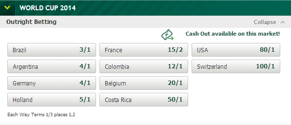 paddypower's tweet photo. World Cup Outright: http://t.co/1b3ak64Hi5 #BrazilNuts http://t.co/MTI43xadMs