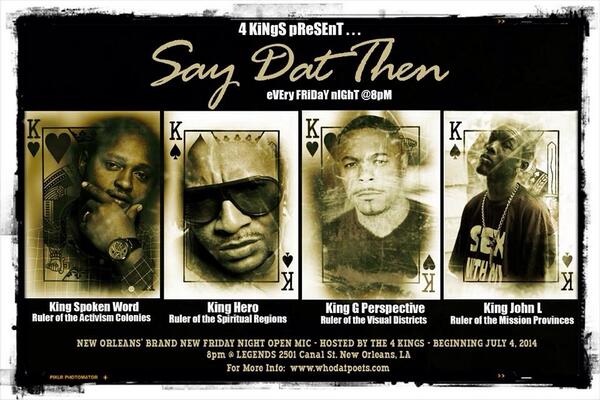 johnlacarbiere's tweet image. Something new... #SayDatThen