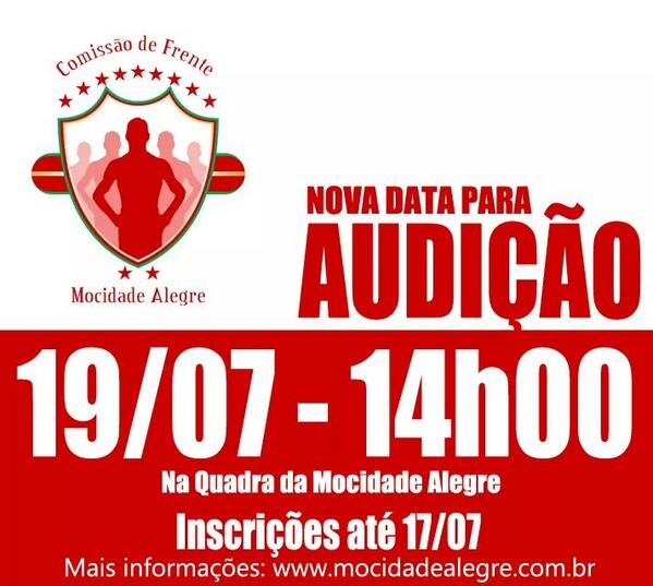 MocidadeAlegre's tweet photo. Ainda dá tempo! Inscreva-se! http://t.co/JhutHcMSVr