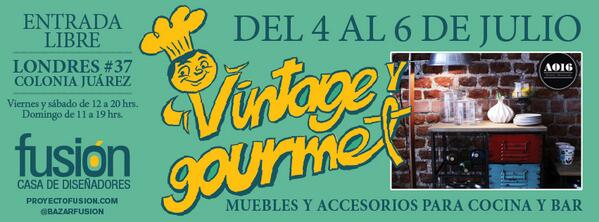 shulaatri's tweet photo. “@BazarFUSION: próximo fin de semana,@VintageFestiva con delicias gourmet y #brunch especial ¡Imperdible! http://t.co/9PolZIZtB9” ya listos!