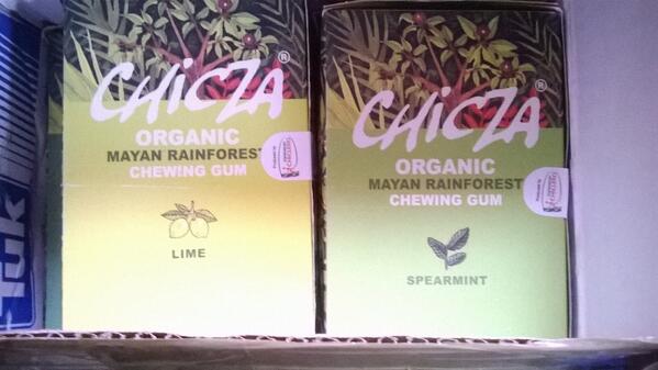 #FromMexicoToTheUs!I don't know what else to say guys I'm floored.<a href="/OfficialChicza/">Chicza</a>.#Thanks #Biodegradable #OrganicGum