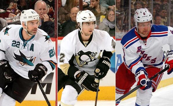NHL's tweet photo. These are the top defensemen on the unrestricted free agent list this year. Read: http://t.co/b7ObSvc73q http://t.co/EFWP3uuK38
