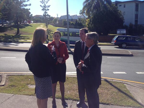 a_palaszczuk's tweet photo. Discussing the Newman &amp; Abbot health cuts in Stafford with @lynham4stafford, @CatherineKingMP &amp; @SwannyQLD. #qldpol http://t.co/dW6fsPKFax