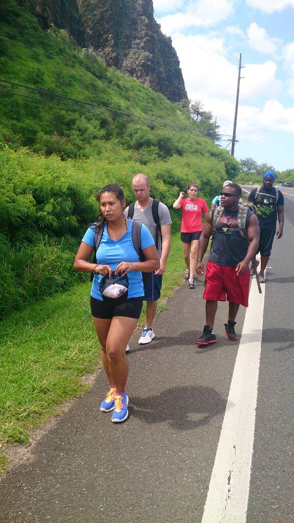 zeroXXVII's tweet image. That hike tho