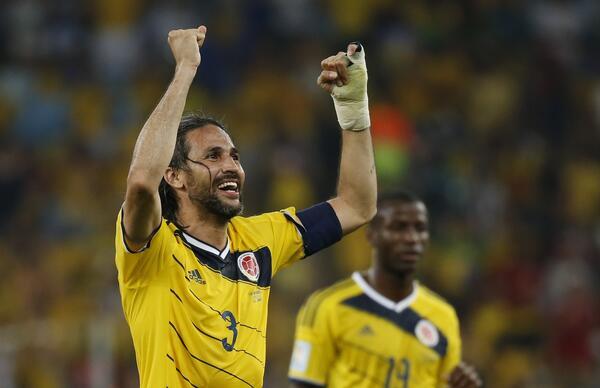 FtbolManiaRCN's tweet photo. Mario Yepes,101 partidos con #COL y se convierte junto a Leonel Álvarez, en el 2do jugador con mayor número de juegos http://t.co/rh3K12qjFx